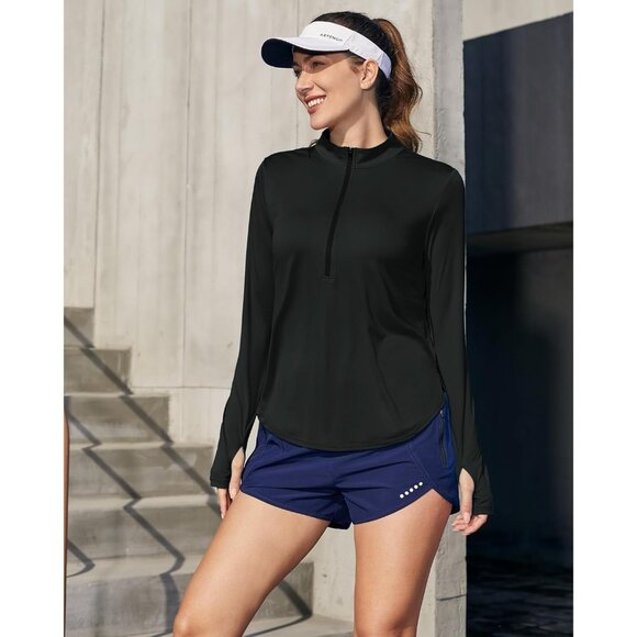 Women's Active Sun Protection Shirt Lightweight UPF 50+ Breathable Large - Picture 4 of 6